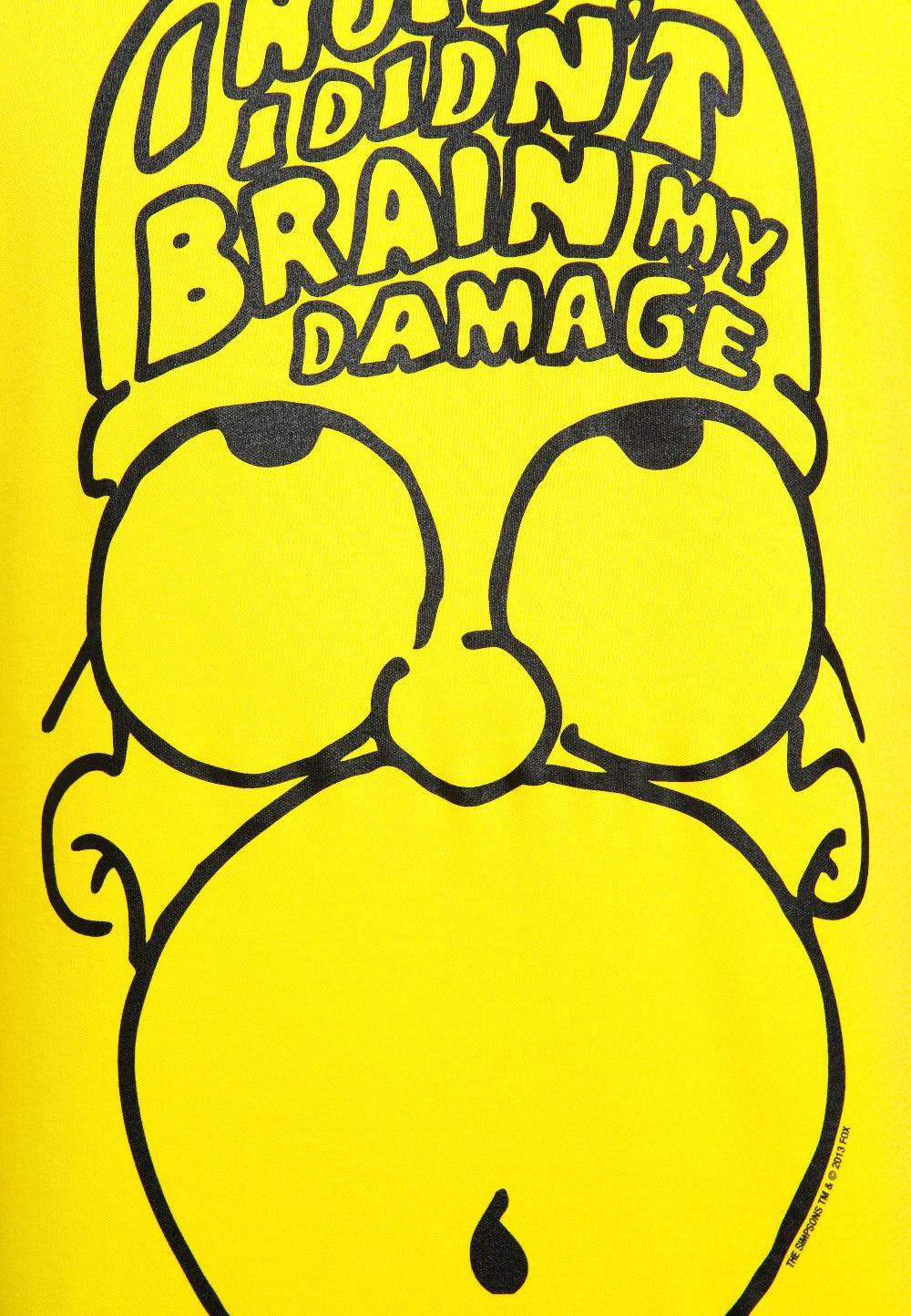 Logoshirt The Simpsons - Homer Simpson - Brain My Damage - T-Shirt Print - Herren Meist gekauft