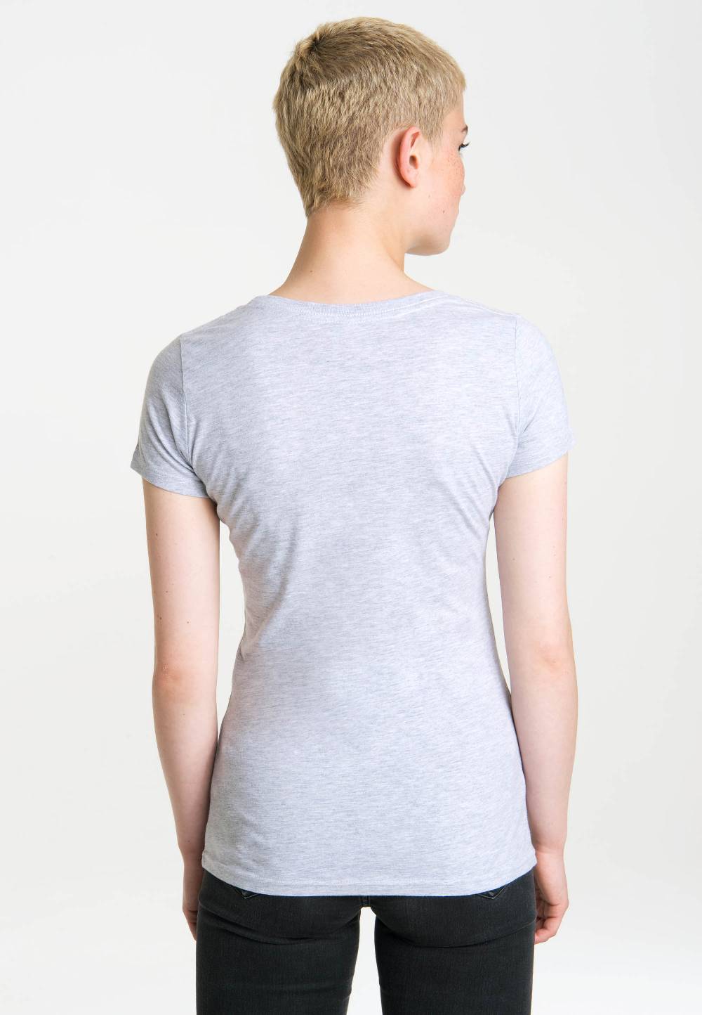 Logoshirt Original Smiley Face - Happy - T-Shirt Print - Damen Fabrik Onlineshop