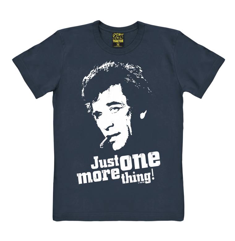 Logoshirt Inspektor Columbo - Just One More Thing - T-Shirt Print Fabrikpreis