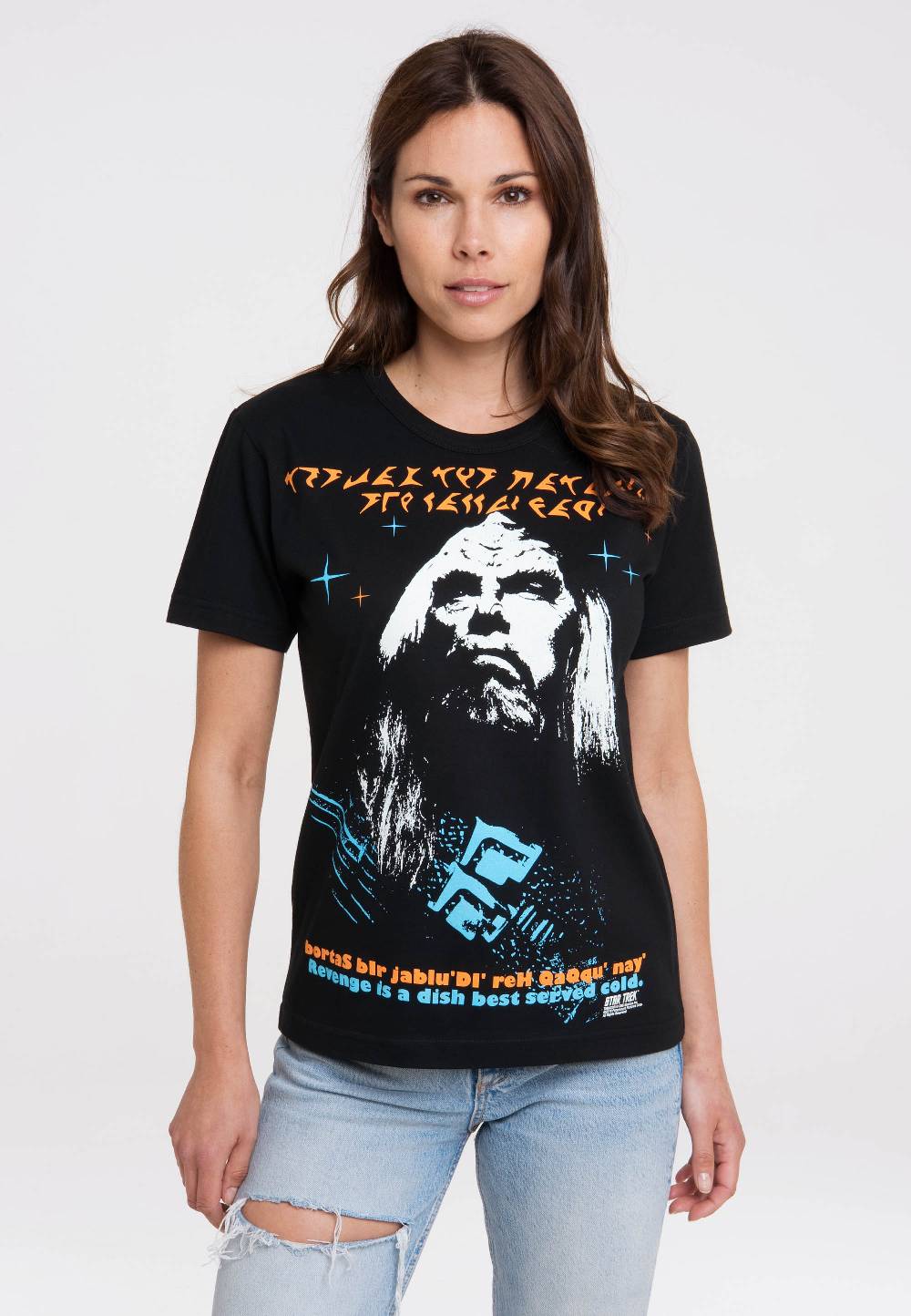 Logoshirt Star Trek - Klingon Revenge - T-Shirt Print - Damen Heißer Verkauf