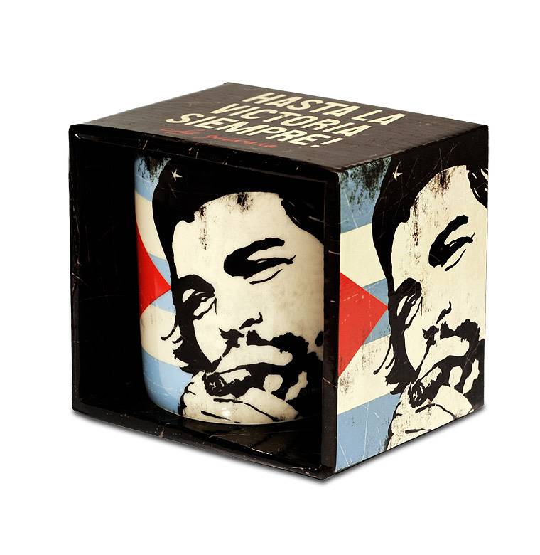 Logoshirt Che Guevara - Cuban Flag - Kaffeetasse - 300ml Räumungsverkauf