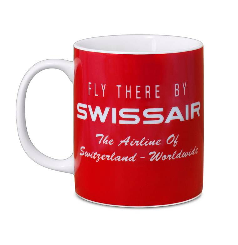 Logoshirt Swissair - Fly There By Swissair - Kaffeetasse Riesige Rabatte