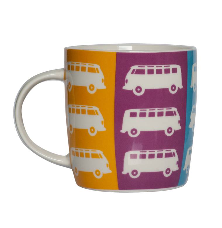 Logoshirt VW - Bulli T1 - Farben - Kaffeebecher zollfrei