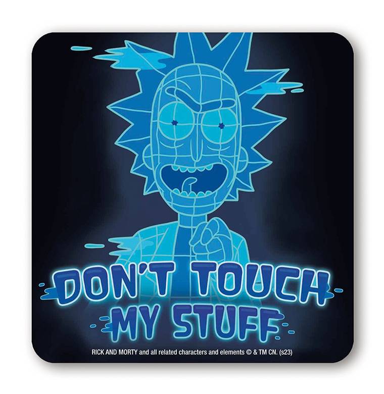 Logoshirt Rick & Morty - 6er Set - Untersetzer Versandkostenfrei