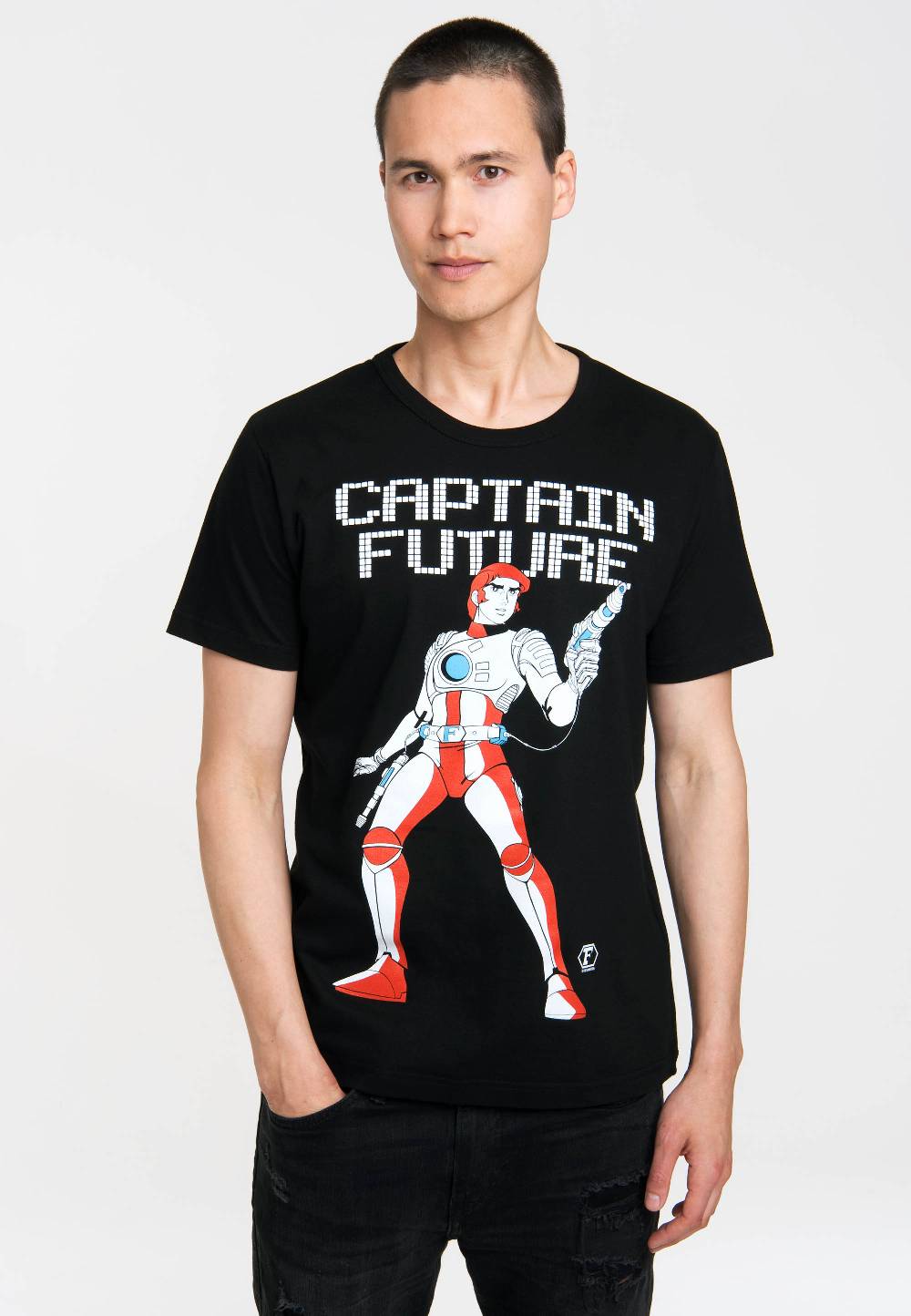 Logoshirt Captain Future - Wizard Of Science - T-Shirt Print - Herren Bestseller
