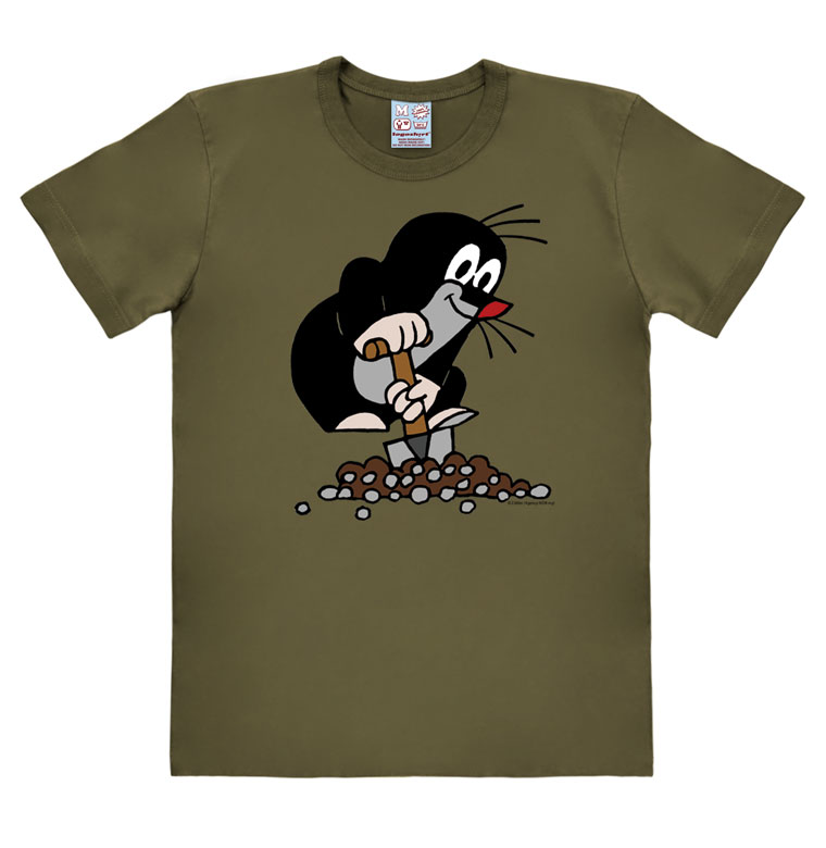 Logoshirt Der kleine Maulwurf - Hügel - T-Shirt Print - Herren Riesige Ersparnisse