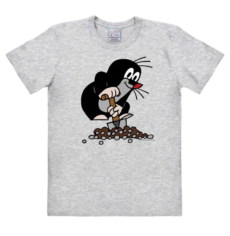 Logoshirt Der kleine Maulwurf - Hügel - T-Shirt Print - Herren Riesige Ersparnisse