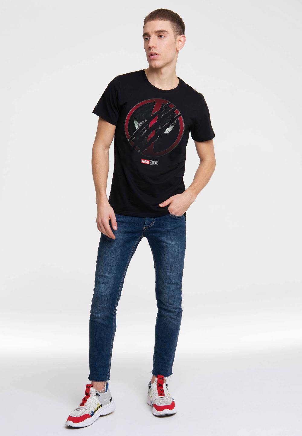 Logoshirt Deadpool & Wolverine - Marvel Comics - T-Shirt Print - Herren VIP-Rabatte