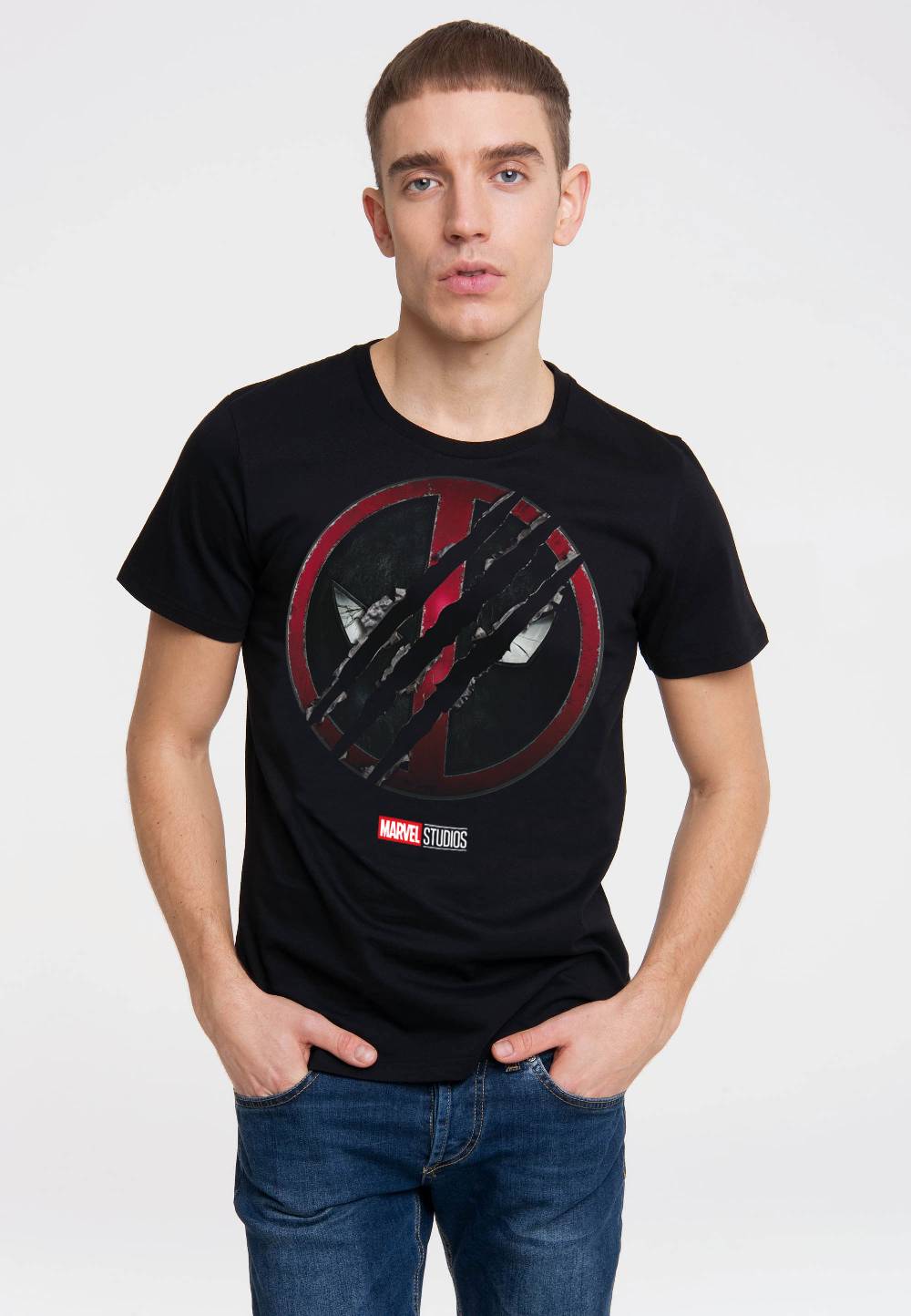 Logoshirt Deadpool & Wolverine - Marvel Comics - T-Shirt Print - Herren VIP-Rabatte