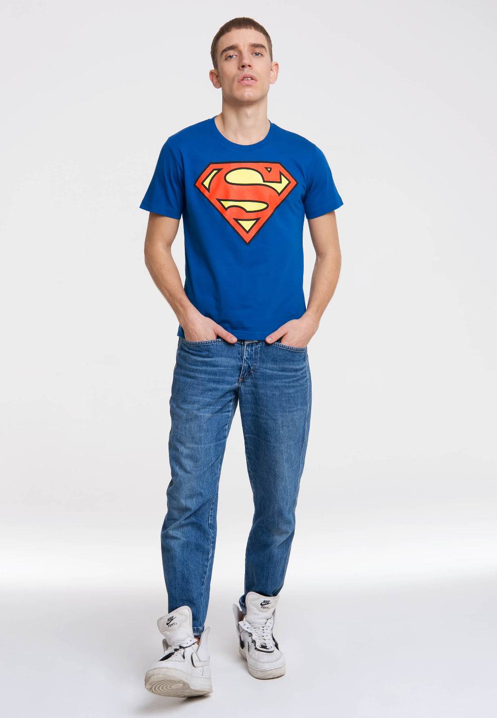 Logoshirt Superman - Logo (Clean) - DC Comics - T-Shirt Print - Herren Bis zu 50% Rabatt