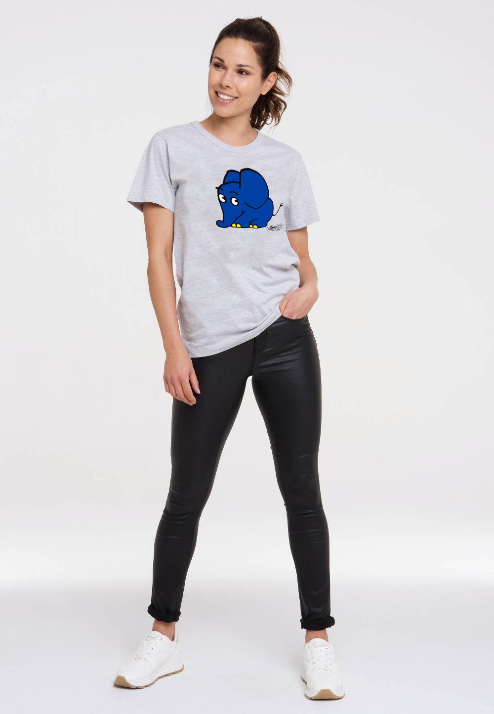 Logoshirt Die Sendung mit der Maus - Elefant - T-Shirt Print - Damen 50% Rabatt mit kostenlosem Versand