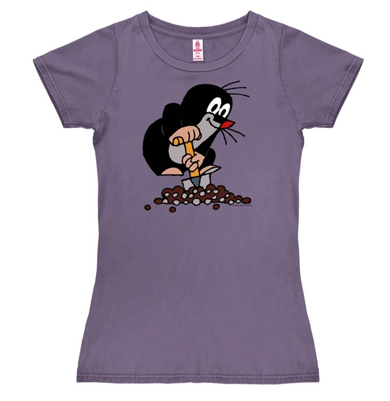 Logoshirt Der kleine Maulwurf - Hügel - T-Shirt Print - Damen Speichern exportieren