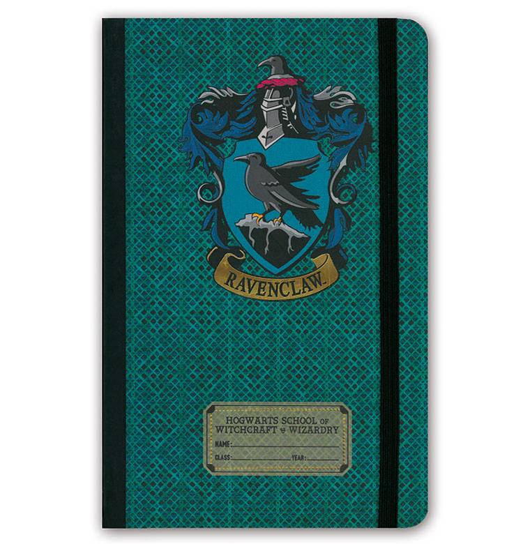 Logoshirt Harry Potter - Ravenclaw Logo - Hardcover Notizbuch A5 - mit Gummiband - Liniert JETZT KAUFEN