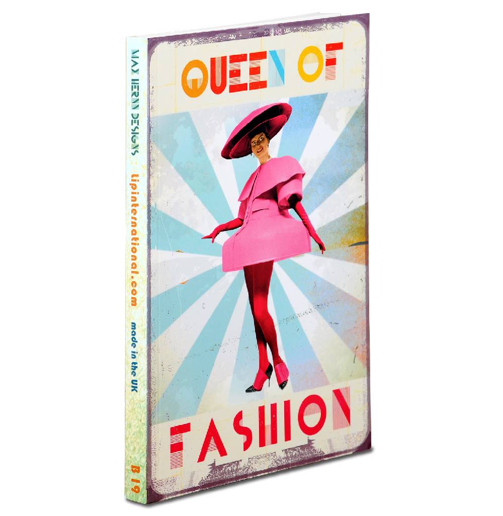 Logoshirt Queen of Fashion - Notizbuch Letzter Tag