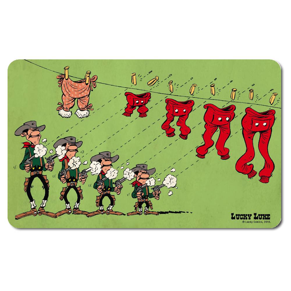 Logoshirt Lucky Luke - Daltons - 4er Set - Frühstücksbrettchen Super Sparpreis
