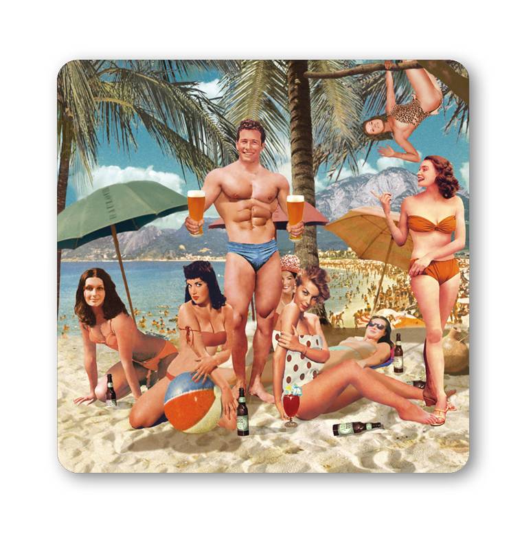 Logoshirt Beach Party - Untersetzer Angebote