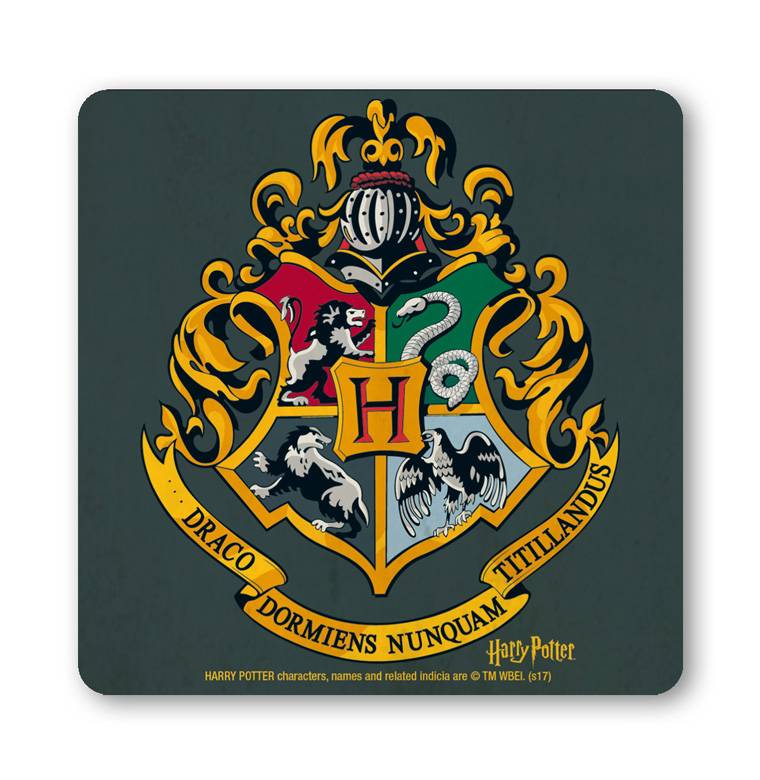 Logoshirt Harry Potter - Hogwarts Logo - Untersetzer Rabatt