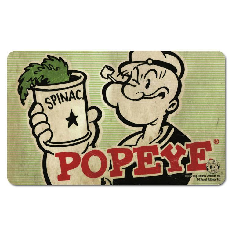 Logoshirt Popeye der Seemann - 4er Set - Frühstücksbrettchen Valentinstagsangebot