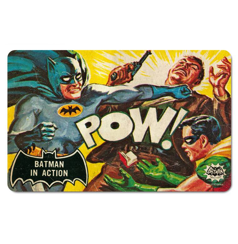 Logoshirt Batman & Robin in Action - DC Comics - 5er Set - Frühstücksbrettchen Jubiläumsangebot