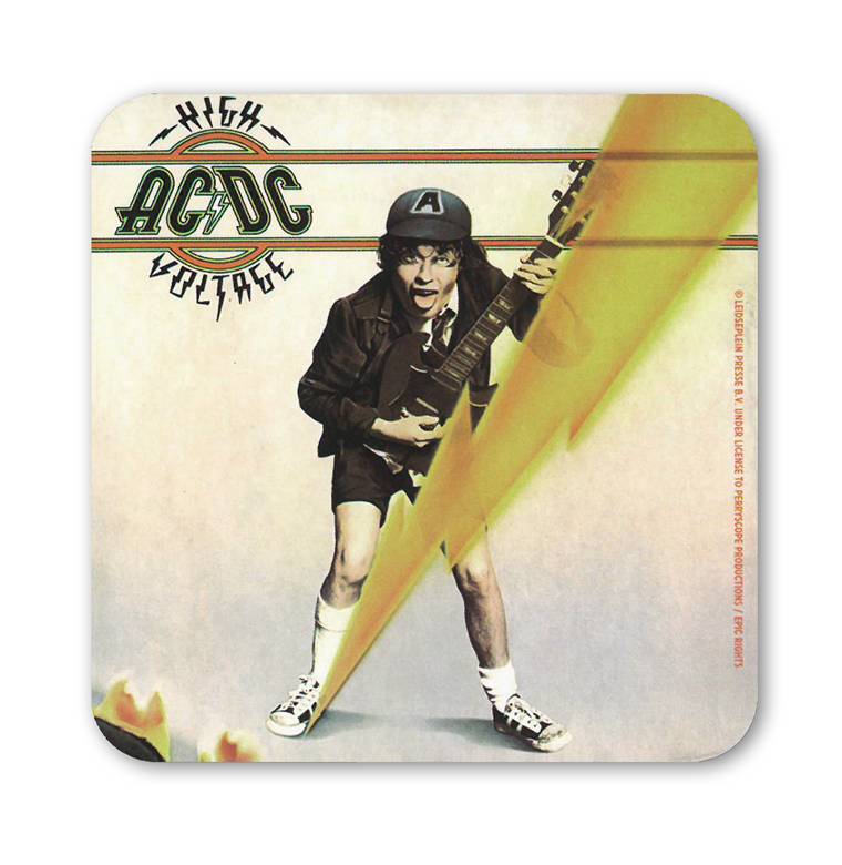 Logoshirt Untersetzer AC/DC - High Voltage - Rock Online Outlet