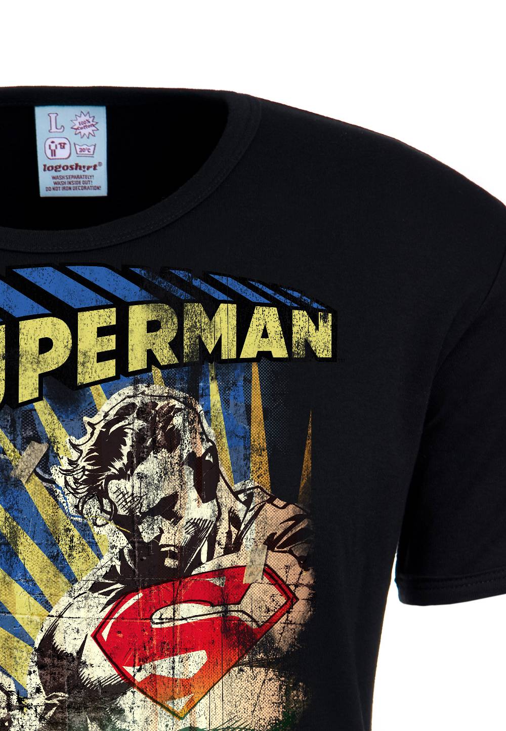 Logoshirt Superman - Letzte Hoffnung - DC Comics - T-Shirt Print - Herren Tägliche Deals