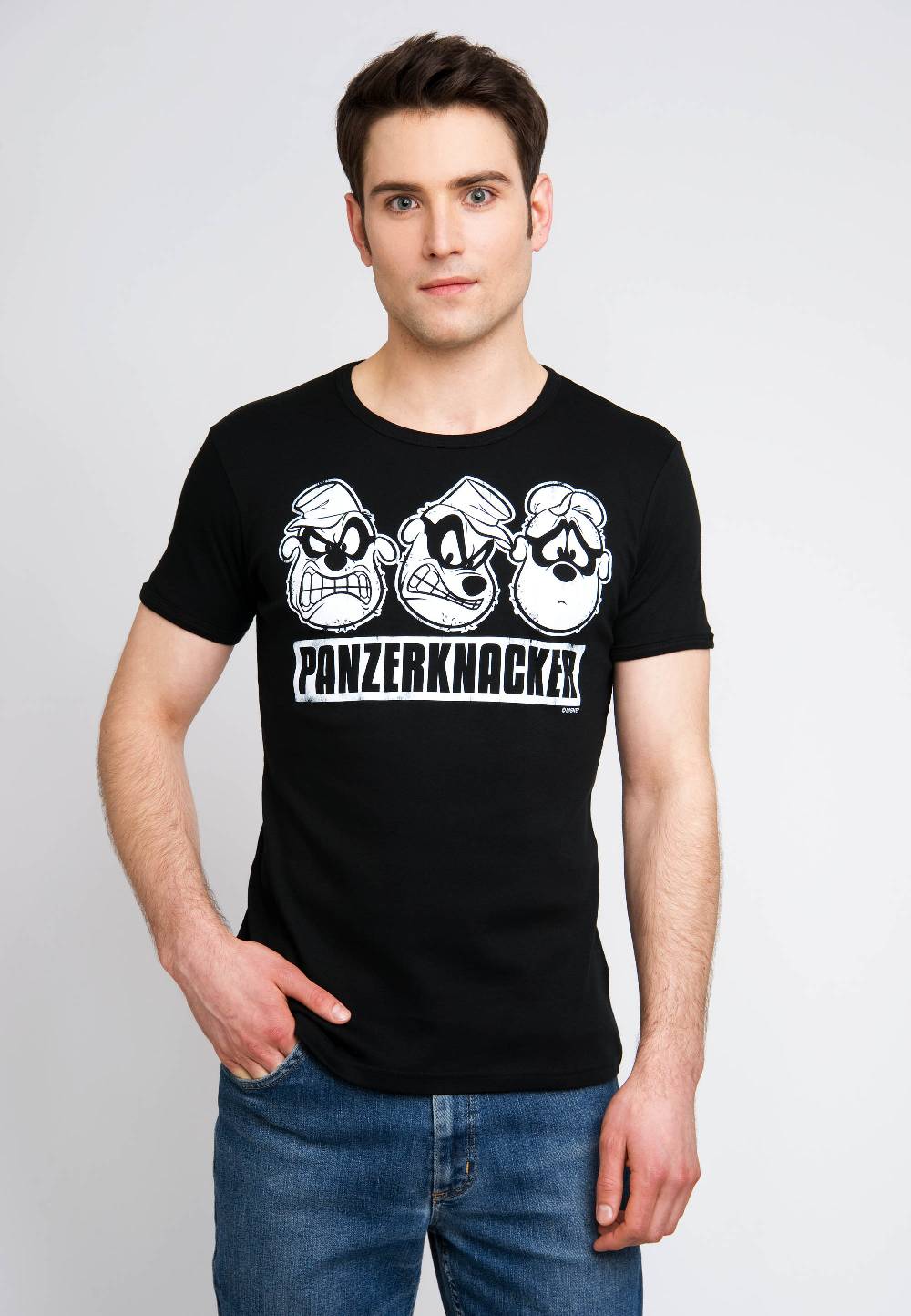Logoshirt Panzerknacker Vintage - Disney - T-Shirt Print - Herren Sonderangebote