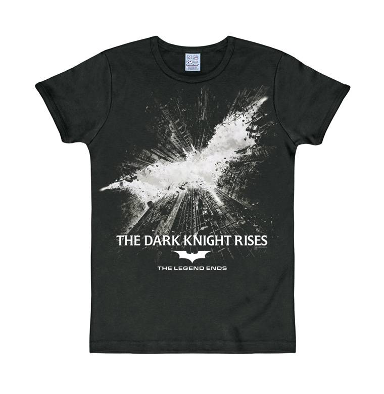 Logoshirt Batman - The Dark Knight Rises - DC Comics - T-Shirt Print - Herren Super Sparpreis