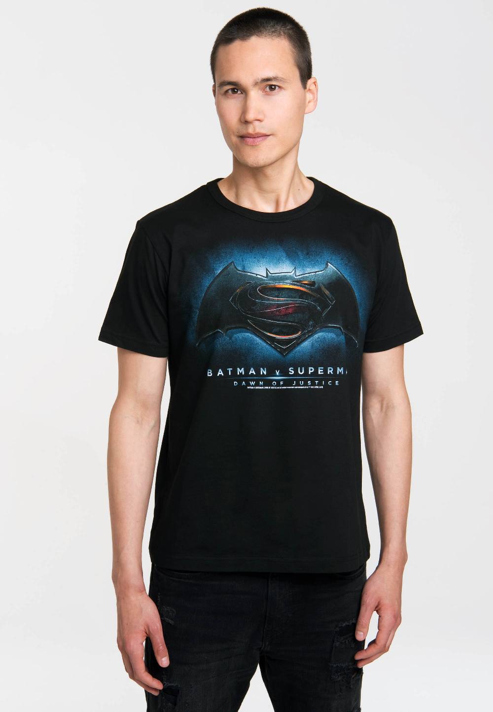 Logoshirt Batman vs Superman - Dawn Of Justice - DC Comics - T-Shirt Print - Herren Sonderangebot der Fabrik