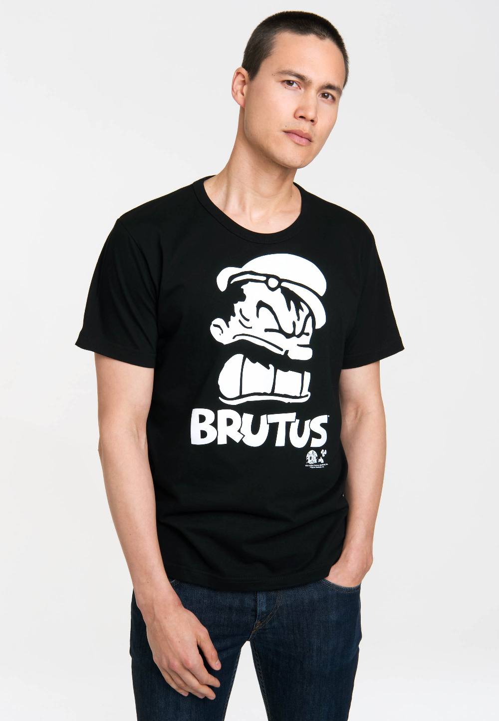 Logoshirt Popeye - Brutus - Portrait - T-Shirt Print - Herren Super Rabatt