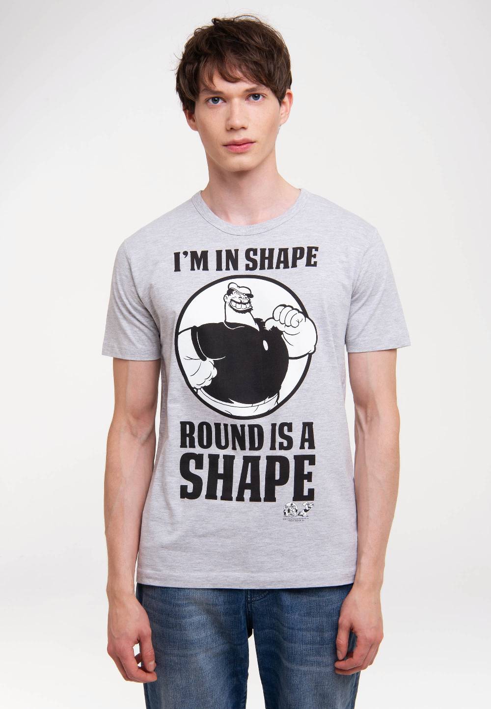 Logoshirt Popeye - Brutus - I'm In Shape - T-Shirt Print - Herren 50% Rabatt mit kostenlosem Versand