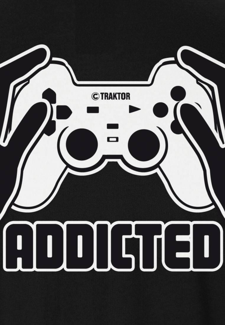 Logoshirt Addicted - Gamecontroller - T-Shirt Print Fabrikladen
