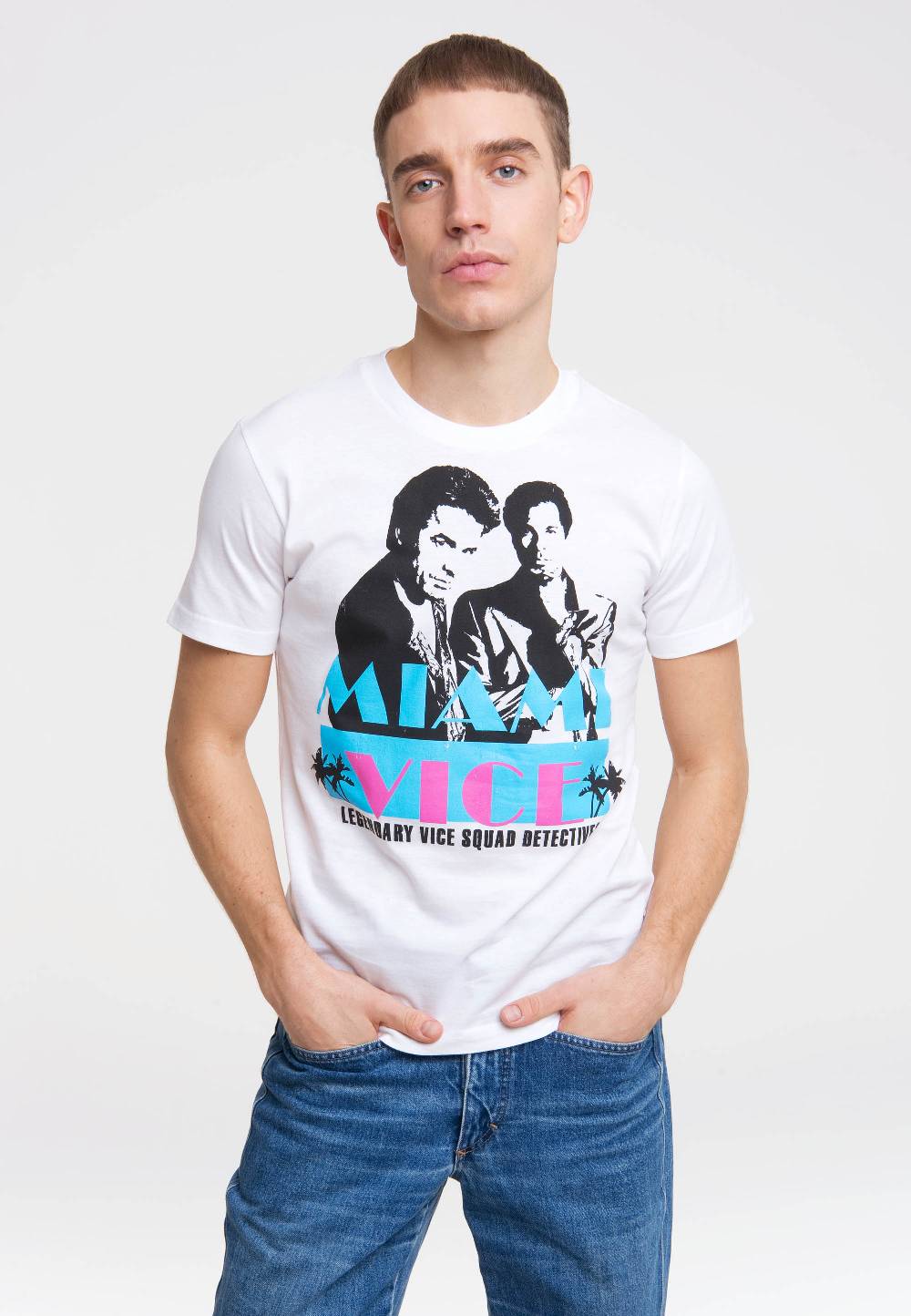 Logoshirt Miami Vice - T-Shirt Print Im Verkauf
