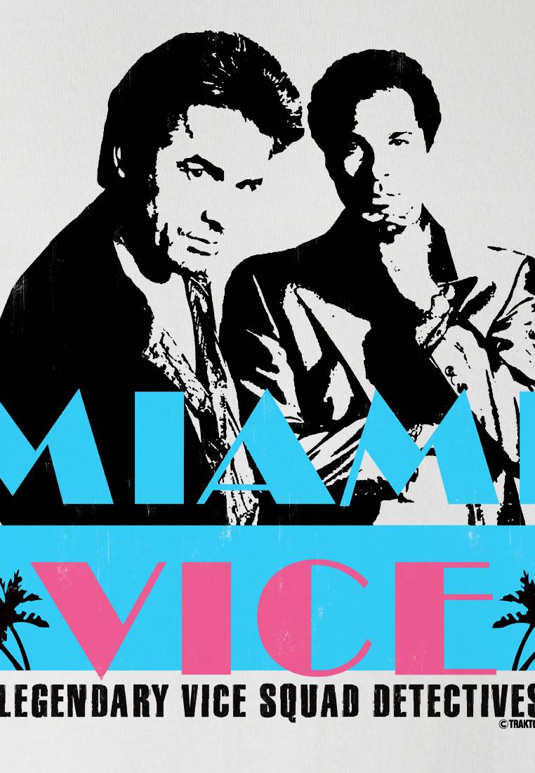 Logoshirt Miami Vice - T-Shirt Print Im Verkauf