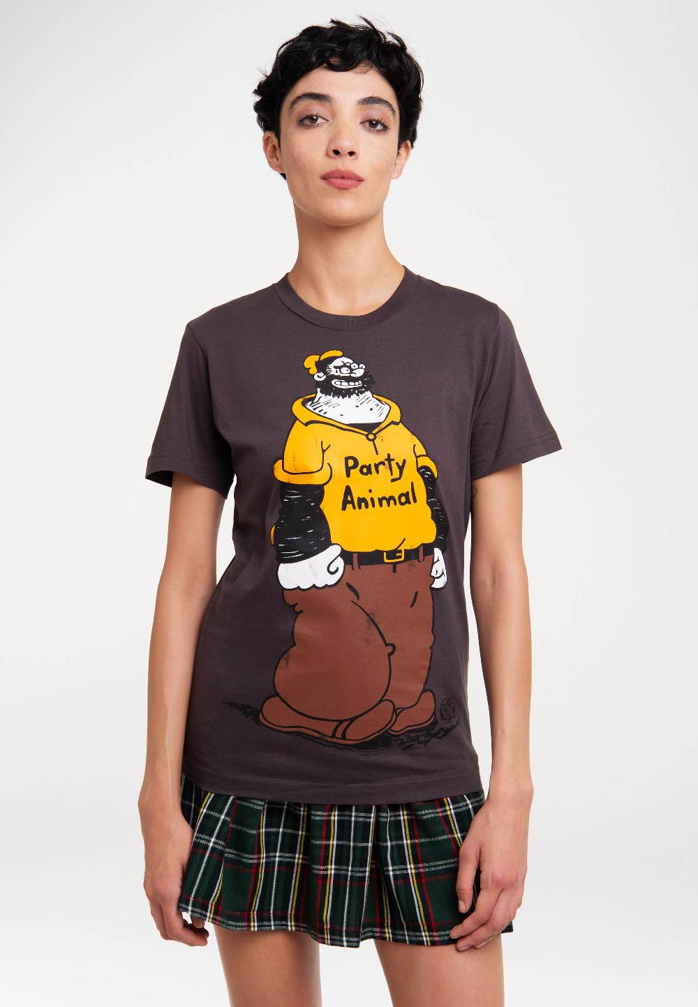 Logoshirt Popeye der Seemann - Brutus - Party Animal - T-Shirt Print zollfrei