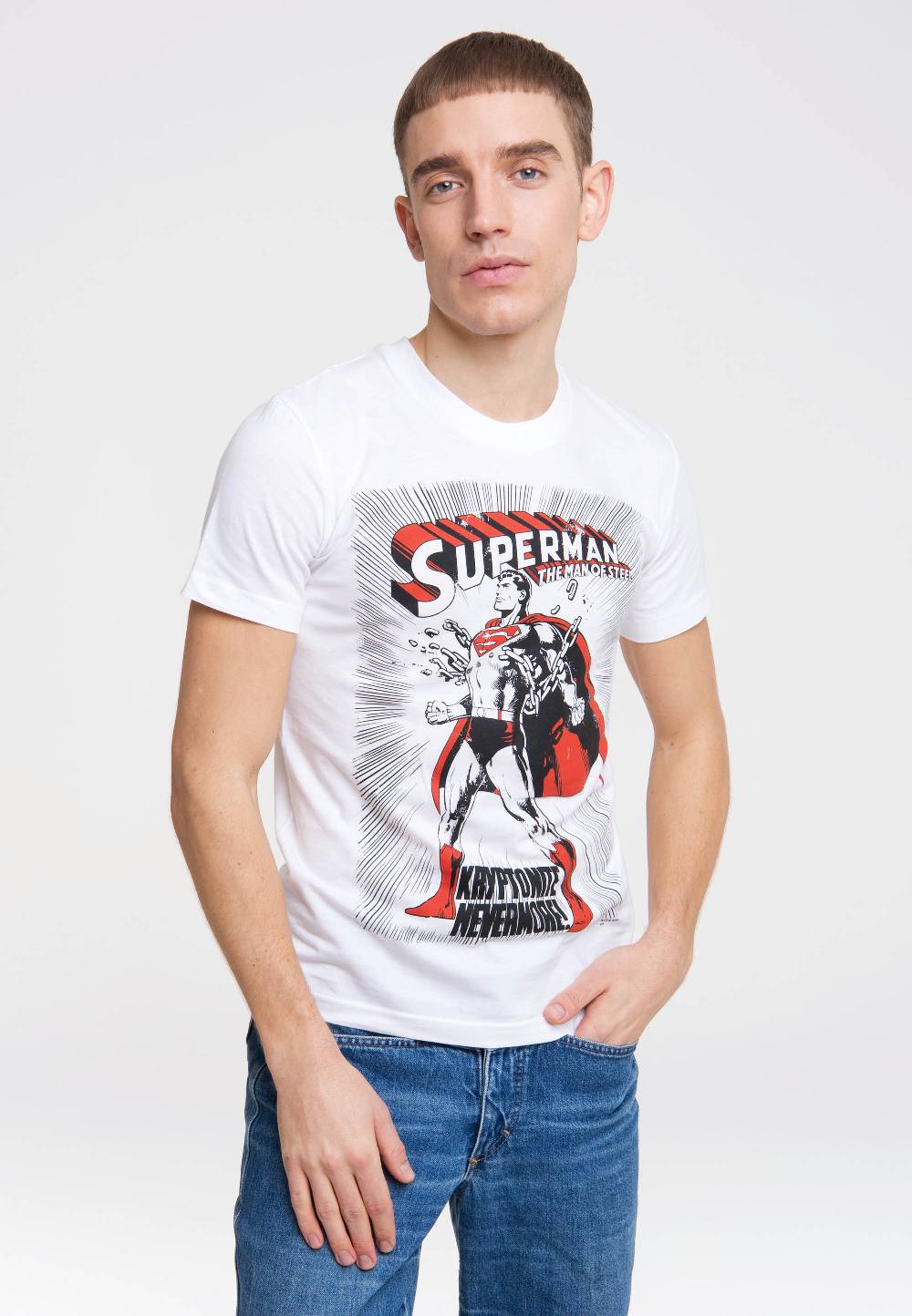 Logoshirt Superman - Kryptonite - DC Comics - T-Shirt Print Outlet