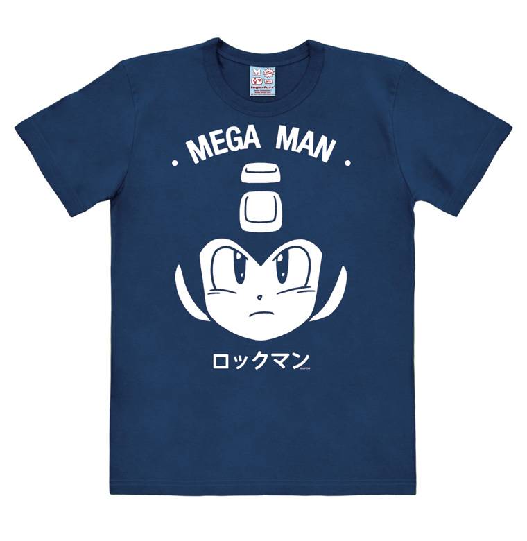 Logoshirt Mega Man - Gesicht - Capcom - T-Shirt Print - Damen Günstig kaufen