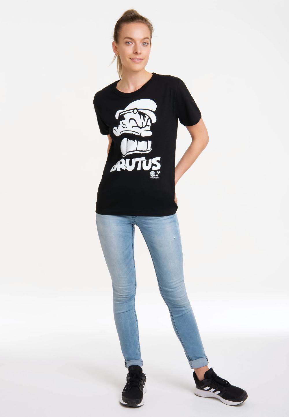 Logoshirt Popeye - Brutus - Portrait - T-Shirt Print - Damen Großer Ausverkauf