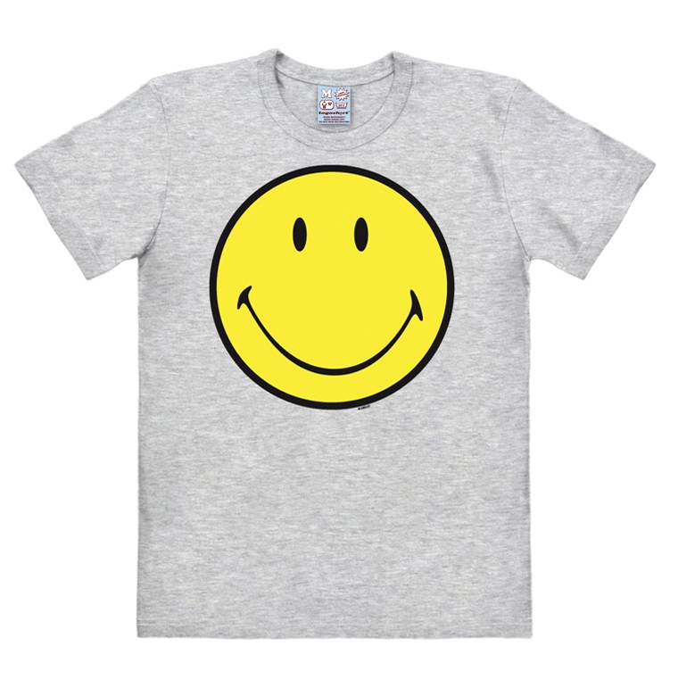 Logoshirt Original Smiley Face - Happy - T-Shirt Print - Damen Exklusivangebot
