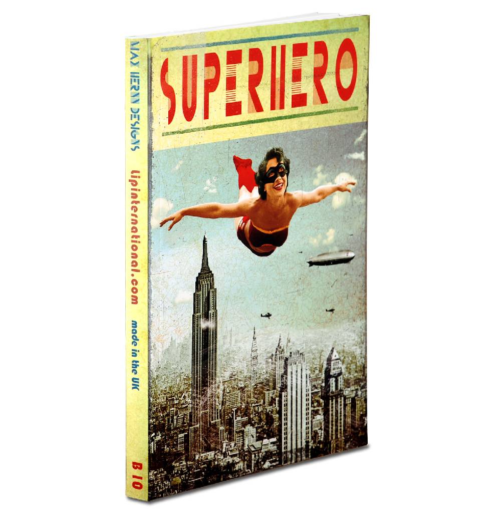 Logoshirt Superhero - Girl - Notizbuch Top Angebot