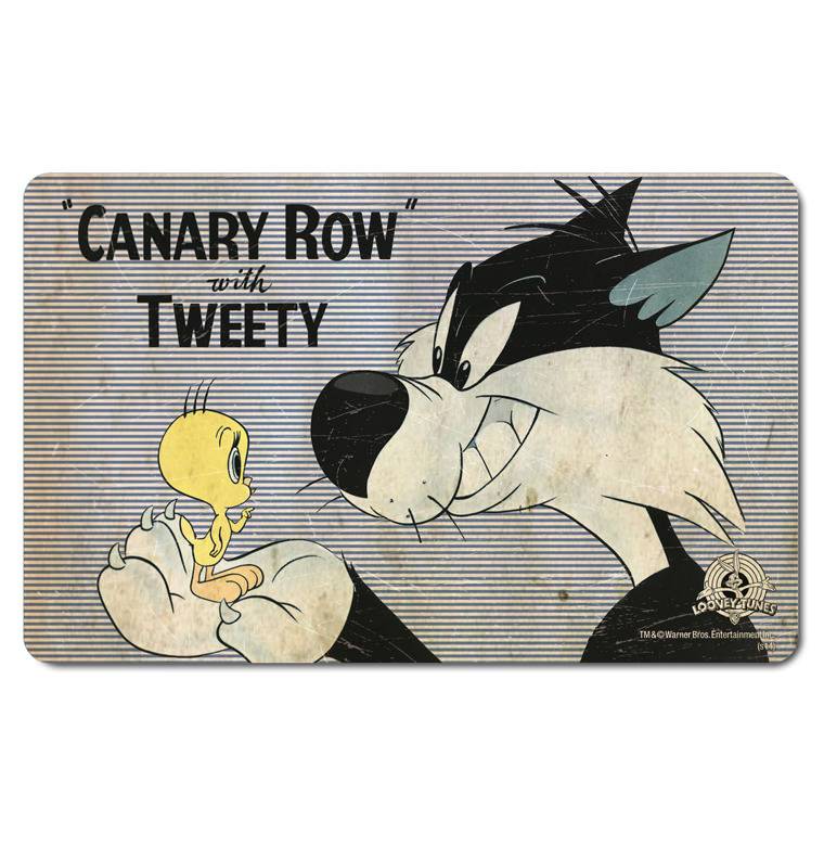 Logoshirt Looney Tunes - Tweety und Sylvester - Canary Row - Frühstücksbrettchen Tägliche Deals