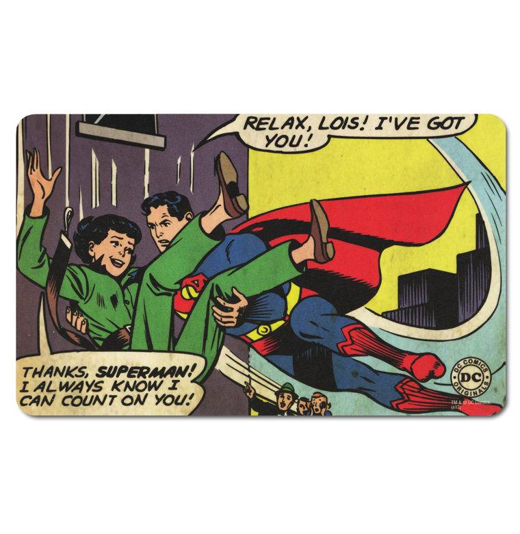 Logoshirt Superman - Thanks, Superman! - DC-Comics - Frühstücksbrettchen Letzter Tag
