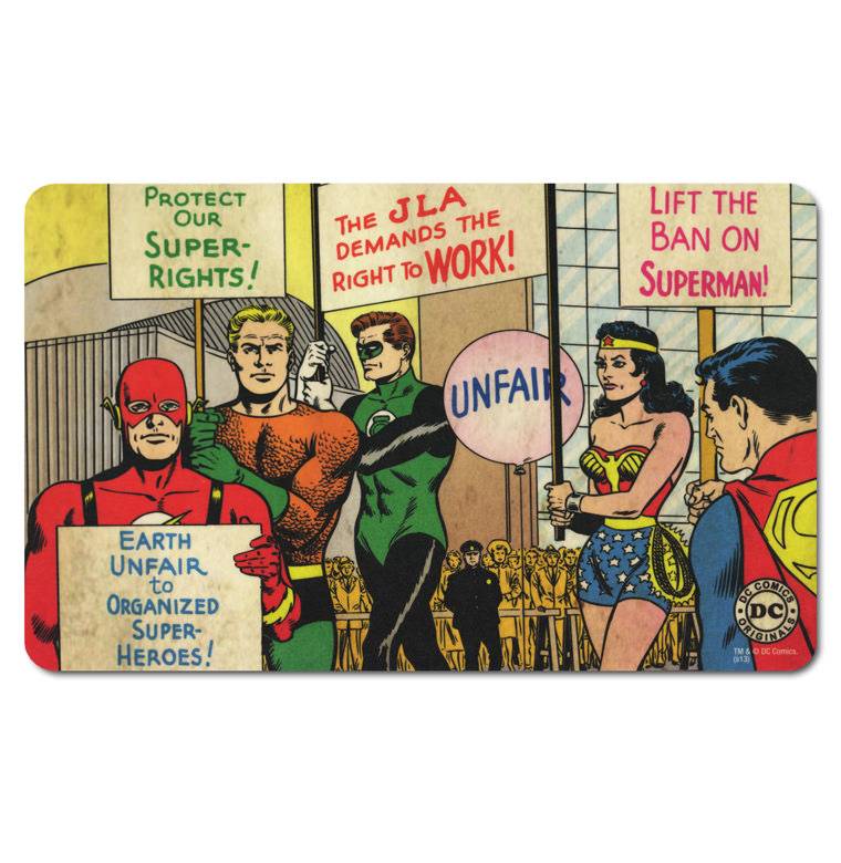 Logoshirt Justice League - DC- Comics - Frühstücksbrettchen Zeitbegrenzte Promotion