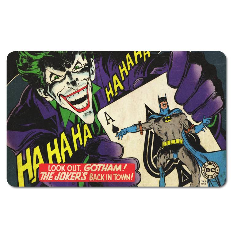 Logoshirt Batman Rettet Gotham City - DC Comics - 5er Set - Frühstücksbrettchen Nur noch ein Tag übrig