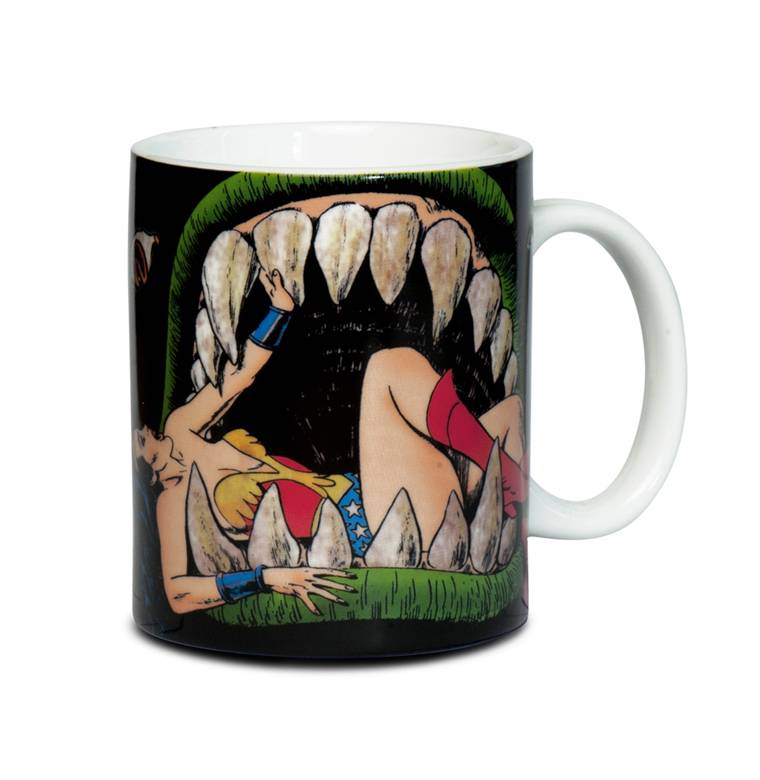 Logoshirt Wonder Woman - Jaws Of The Leviathan - DC Comics - Kaffeetasse Cyber Monday