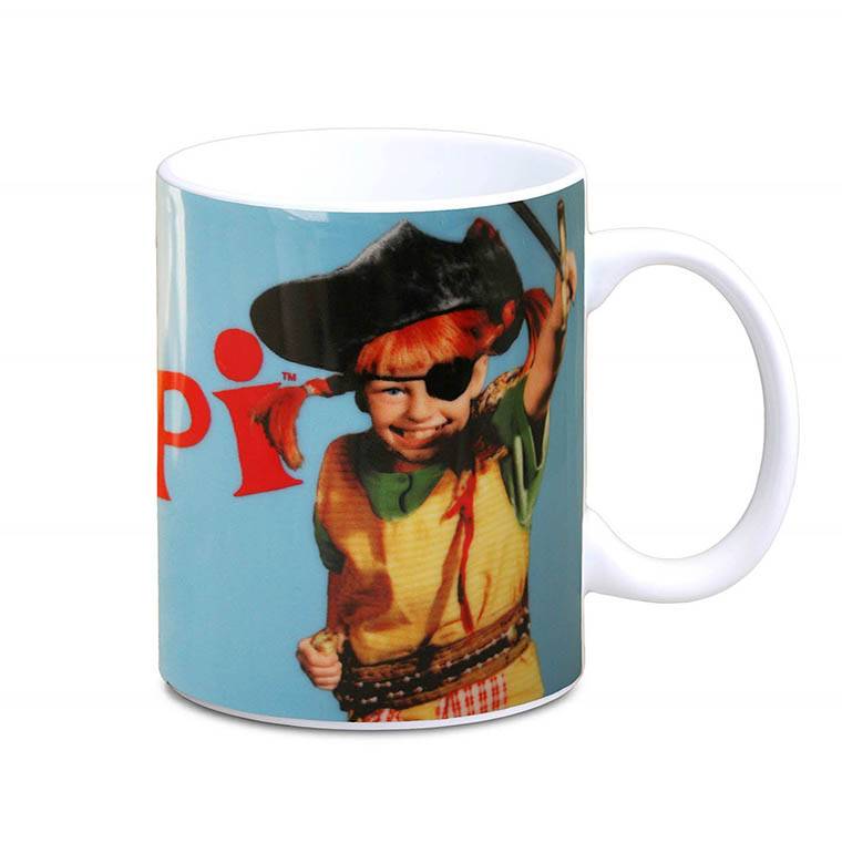 Logoshirt Pippi Langstrumpf - Pirat - Kaffeetasse Muttertagsangebot