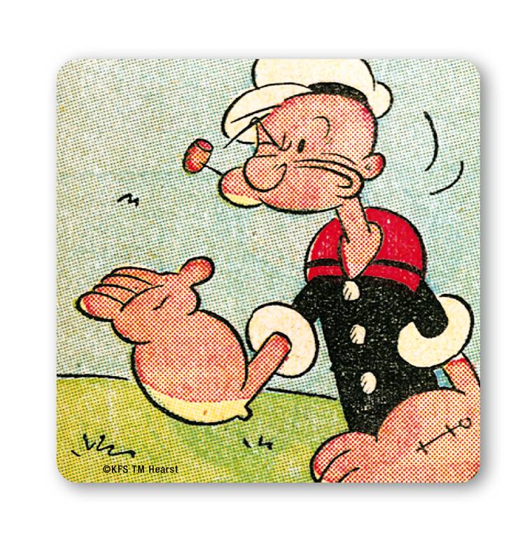 Logoshirt Popeye der Seemann - Untersetzer Saisonschlussverkauf