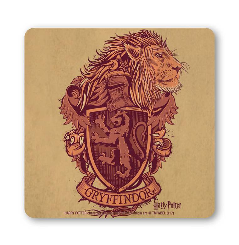 Logoshirt Harry Potter - Gryffindor Logo - Löwe - Wappen - Untersetzer Tiefpreis