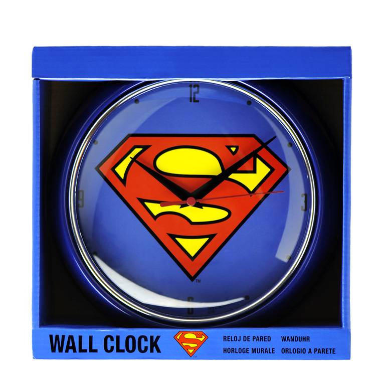 Logoshirt Superman - Logo - DC Comics - Retro - Wanduhr Bis zu 65% Rabatt
