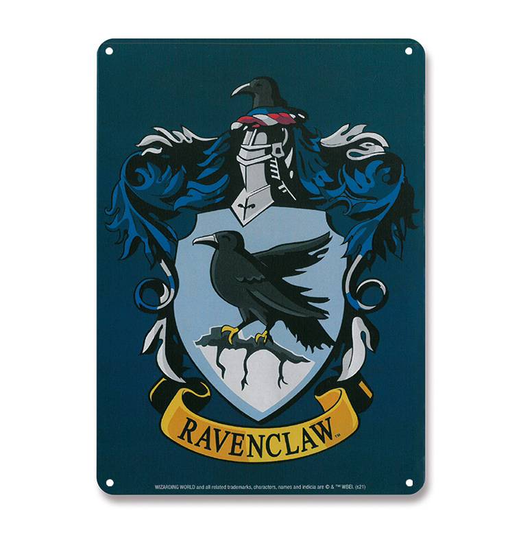 Logoshirt Harry Potter - Ravenclaw Logo - Rabe - Blechschild A5 Rabatte dieses Monats