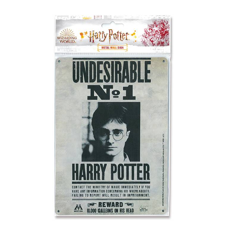 Logoshirt Harry Potter - Undesirable No. 1 - Blechschild A5 Outlet